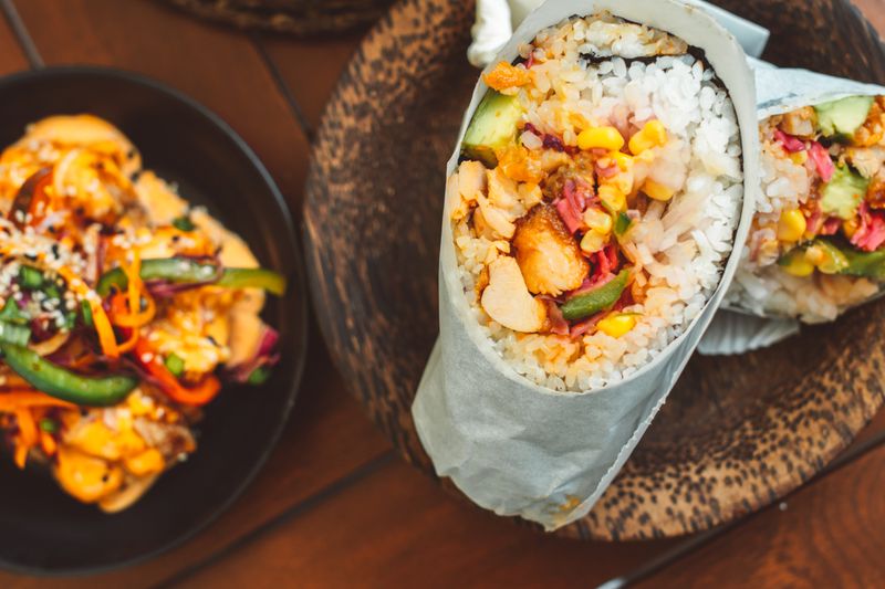 Classic GYG Burrito with fresh Mexican fillings