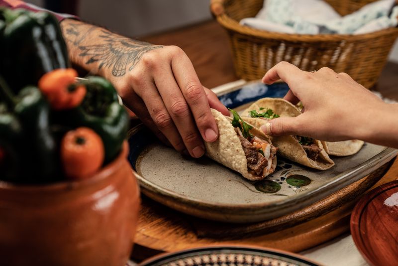 Fresh Mexican ingredients prepared at GYG